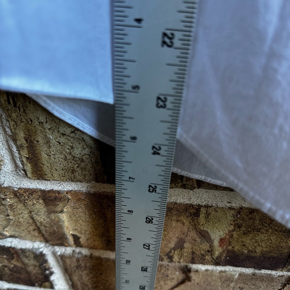 Kate Spade White and Navy Sleeveless Button Down Shirt - Picture 5 of 10